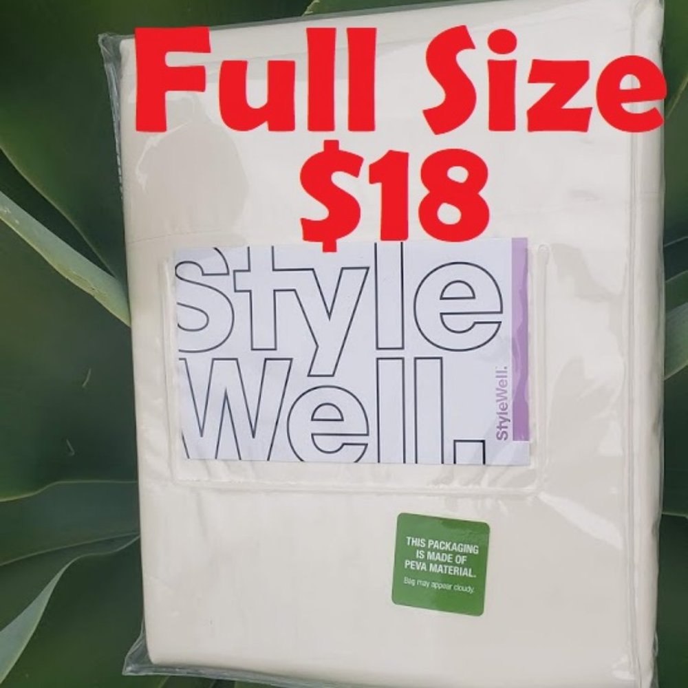 NEW Soft microfiber 4 piece Full size sheet set